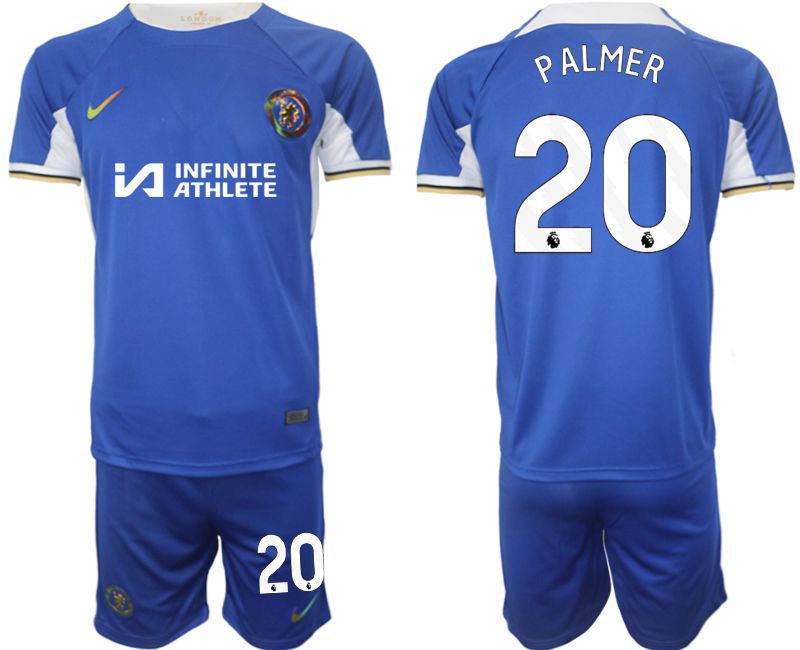 Men 2023-2024 Club Chelsea FC home blue 20 Soccer Jersey